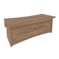 Стол руководителя криволинейный FIRST KSR-4  2200*980*765